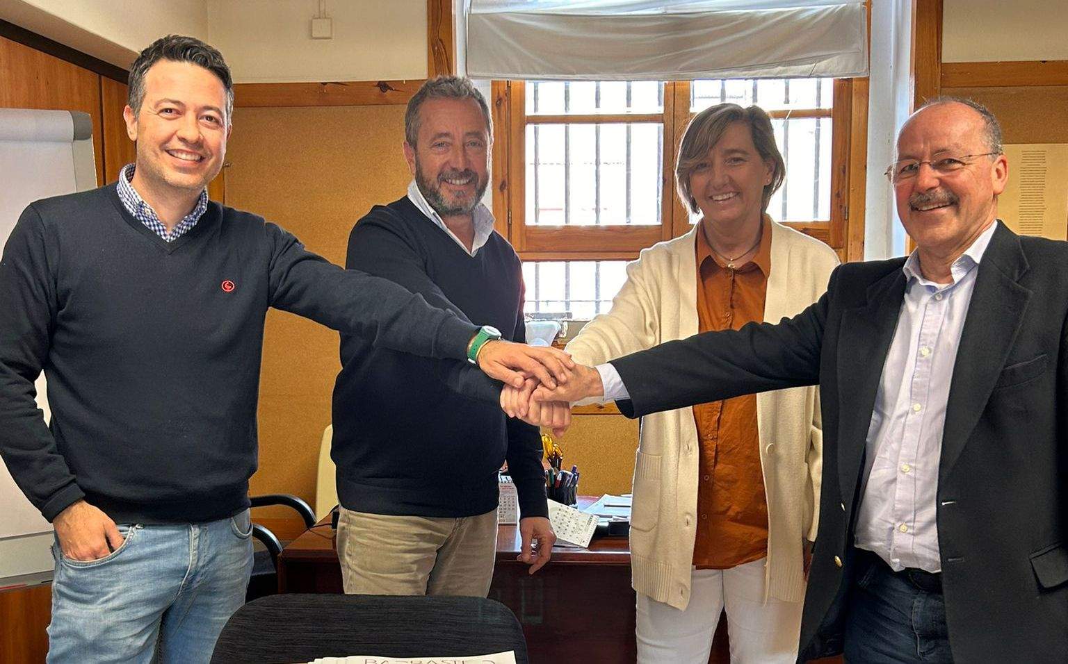 Reunión mantenida este jueves en Zaragoza.