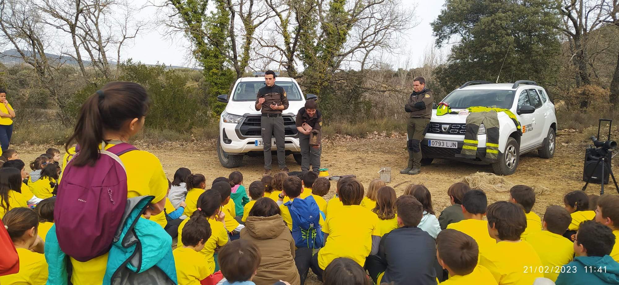 Imágenes de las actividades realizadas por el CRA Vero-Alcanadre en beneficio de Debra piel de mariposa