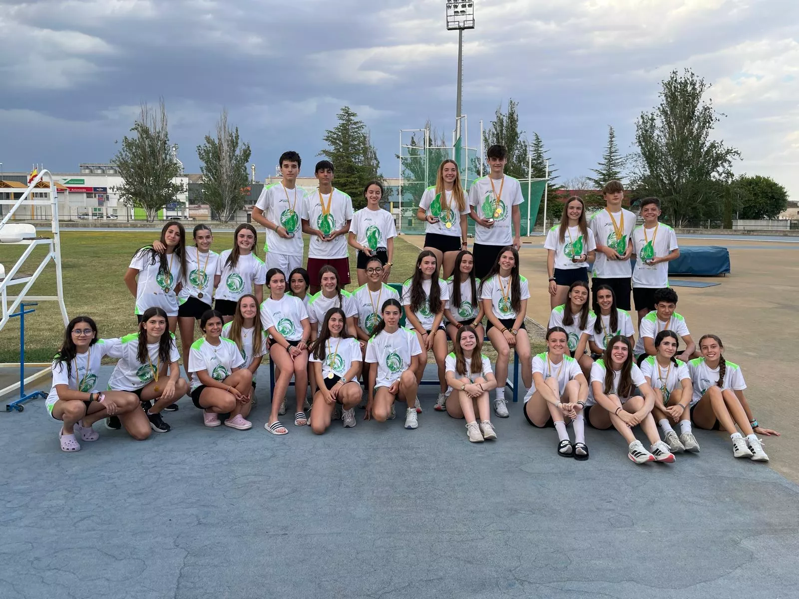 Foto final de grupo Sub 16