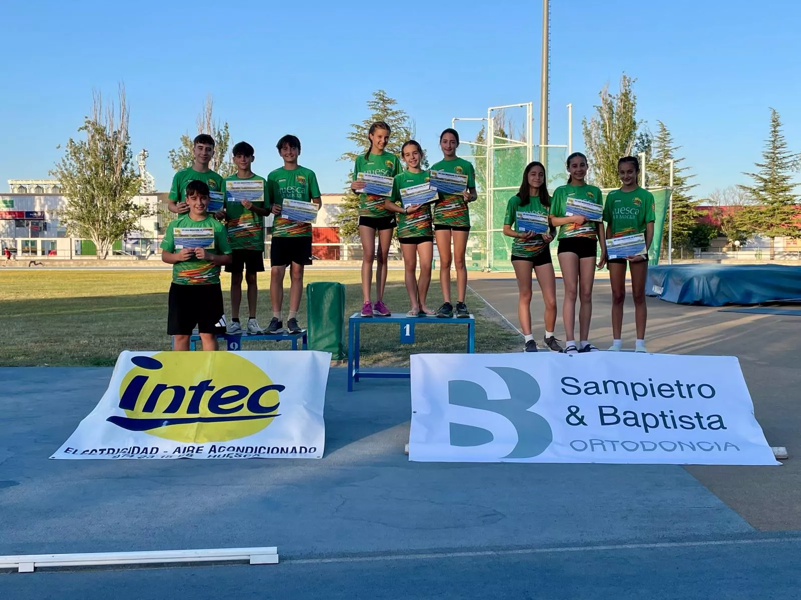 Liga Municipal de Atletismo. Especialistas Sub 14