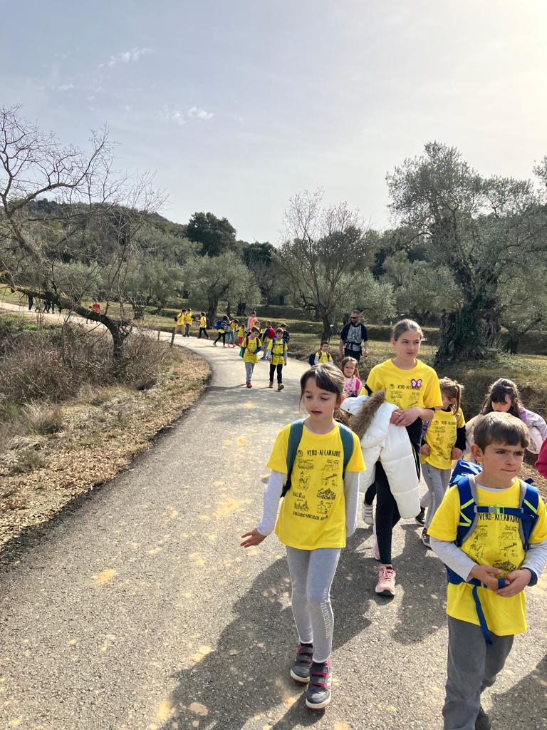 Imágenes de las actividades realizadas por el CRA Vero-Alcanadre en beneficio de Debra piel de mariposa