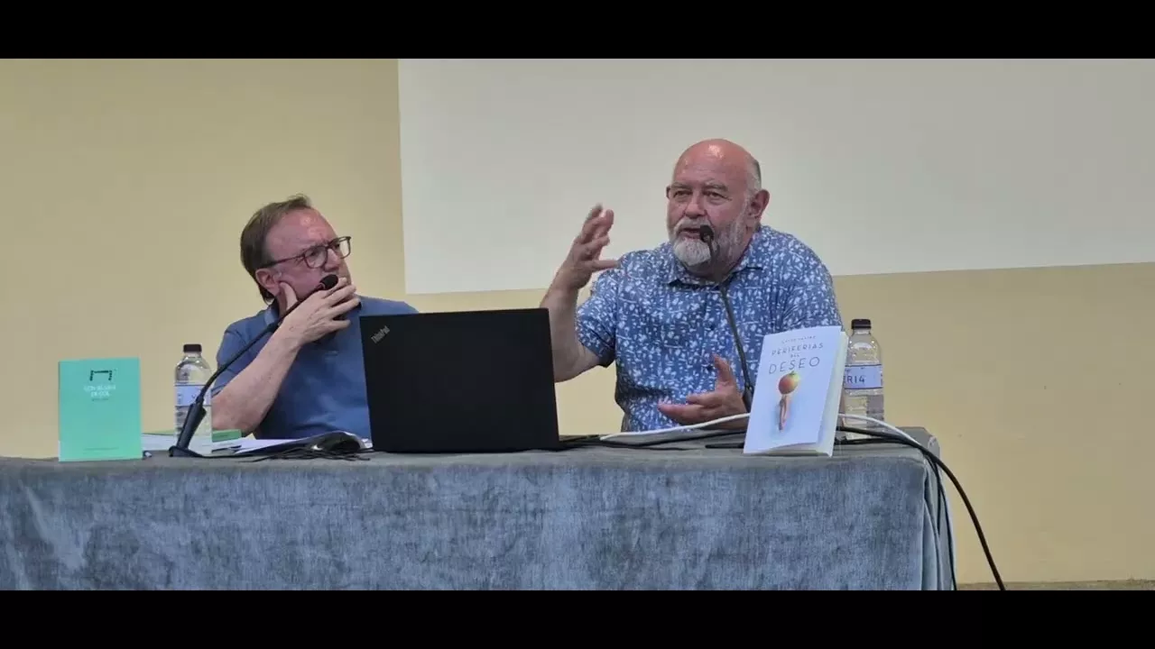 Antón Castro presenta Periferias del deseo y Con sílabas de gol.
