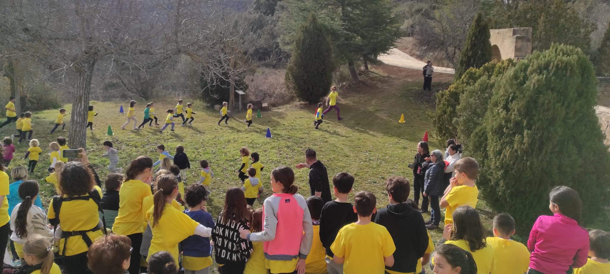 Imágenes de las actividades realizadas por el CRA Vero-Alcanadre en beneficio de Debra piel de mariposa