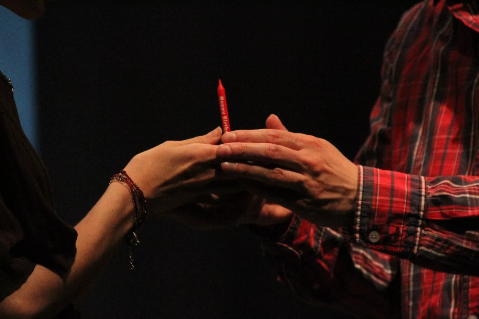Grupo "En obras" en la Muestra de Teatro Joven con la obra "Casa". Foto Carlos Neofato