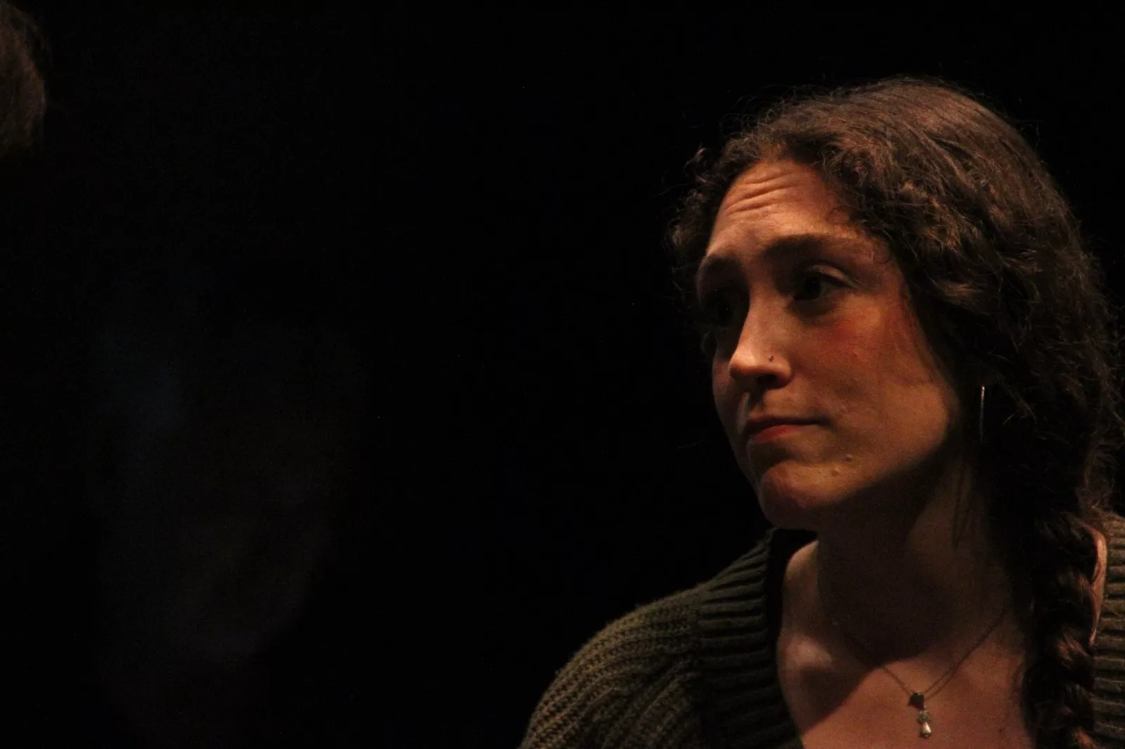 Grupo "En obras" en la Muestra de Teatro Joven con la obra "Casa". Foto Carlos Neofato
