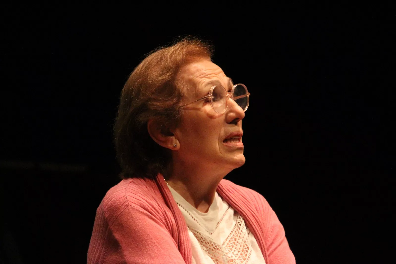 Grupo "En obras" en la Muestra de Teatro Joven con la obra "Casa". Foto Carlos Neofato