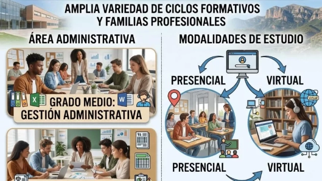 IES Sierra de Guara, oferta de Formación Profesional