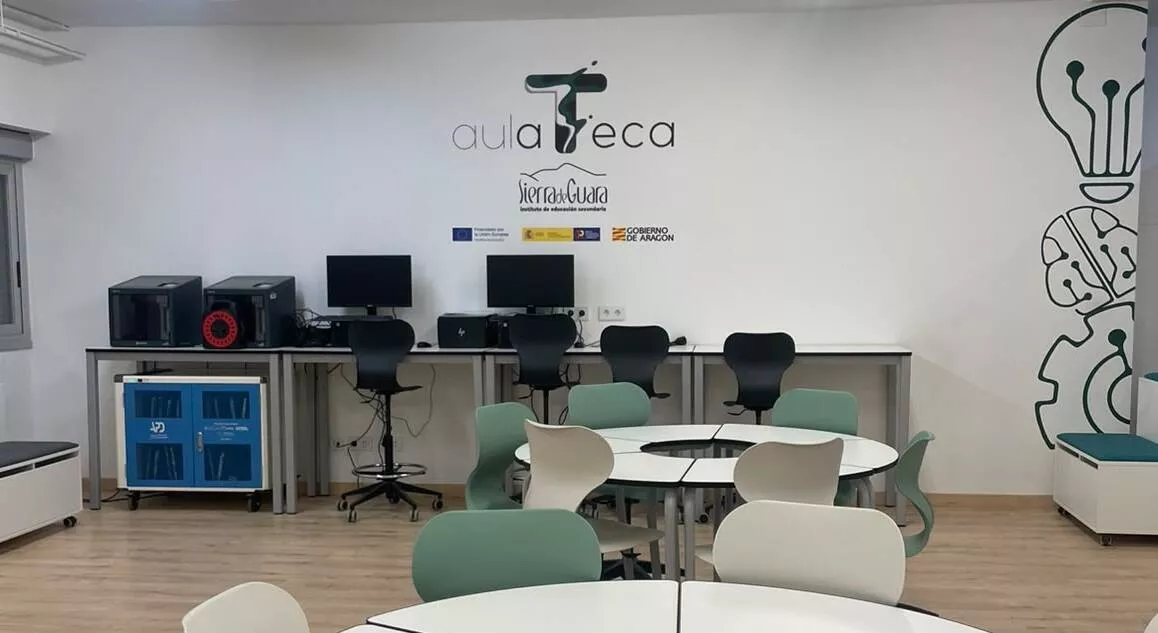 Aulateca en el IES Sierra de Guara