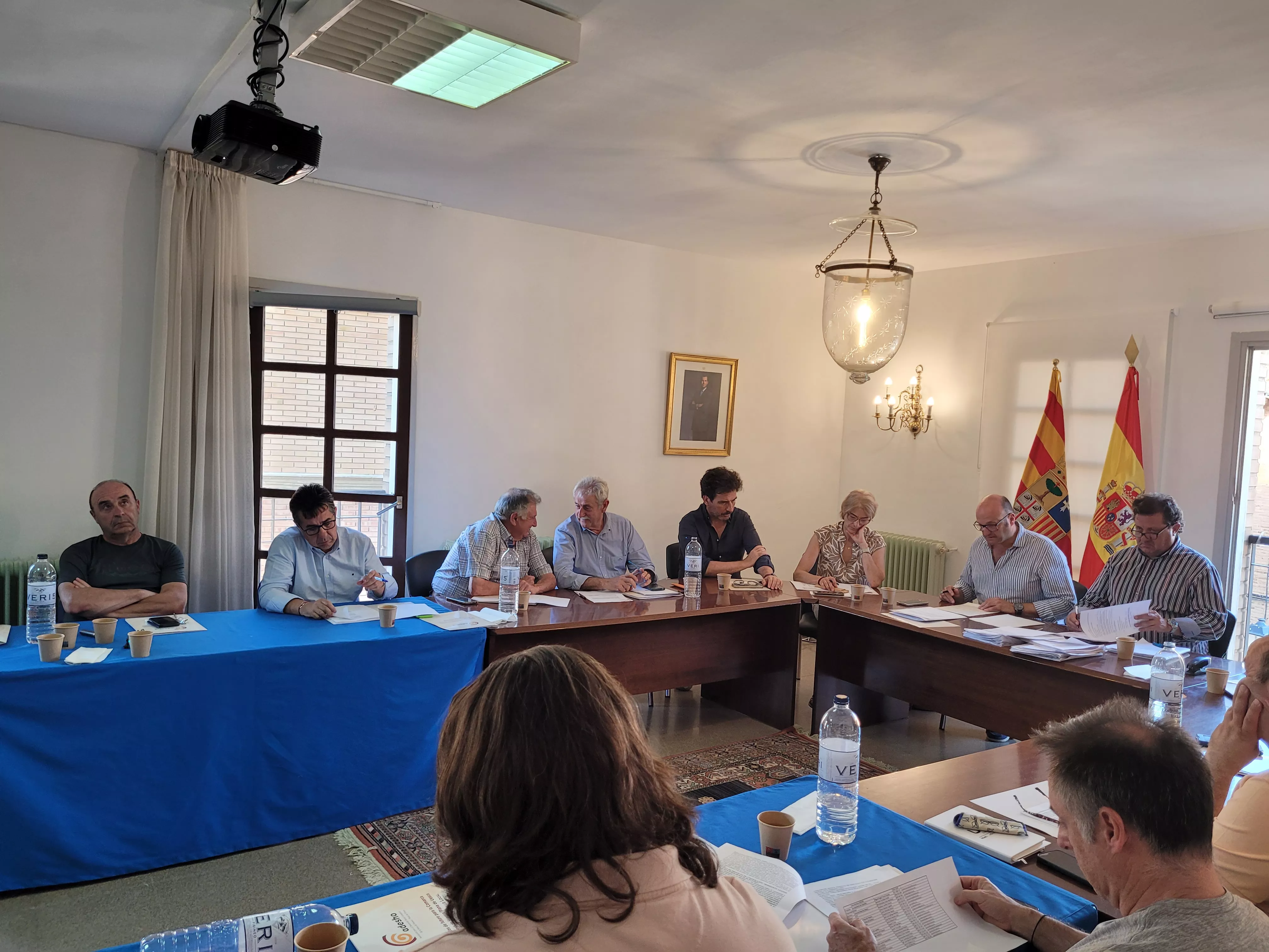 Junta directiva de Adesho celebrada en Bolea