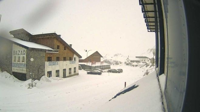La frontera de El Portalet en la tarde de este jueves.