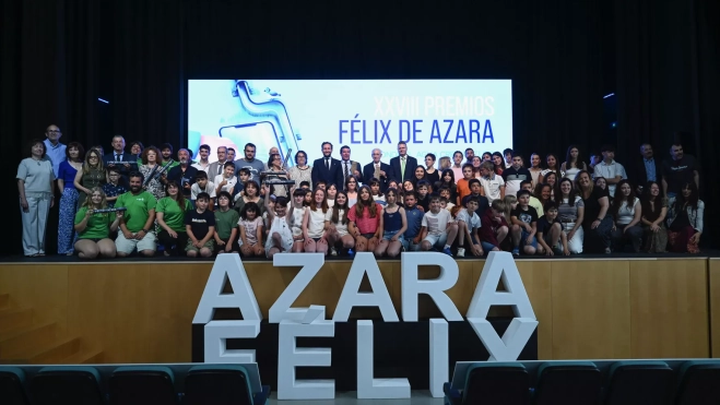 Foto de grupo de premiados en lo Félix de Azara Foto de grupo de premiados en lo Félix de Azara
