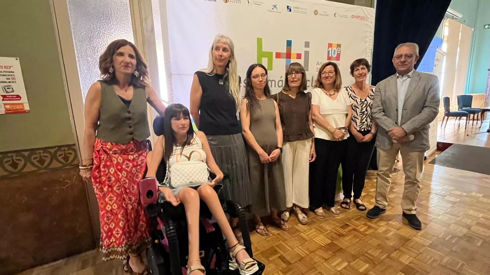 “Vermut Solidario” de Huesca más inclusiva. Foto Mercedes Manterola