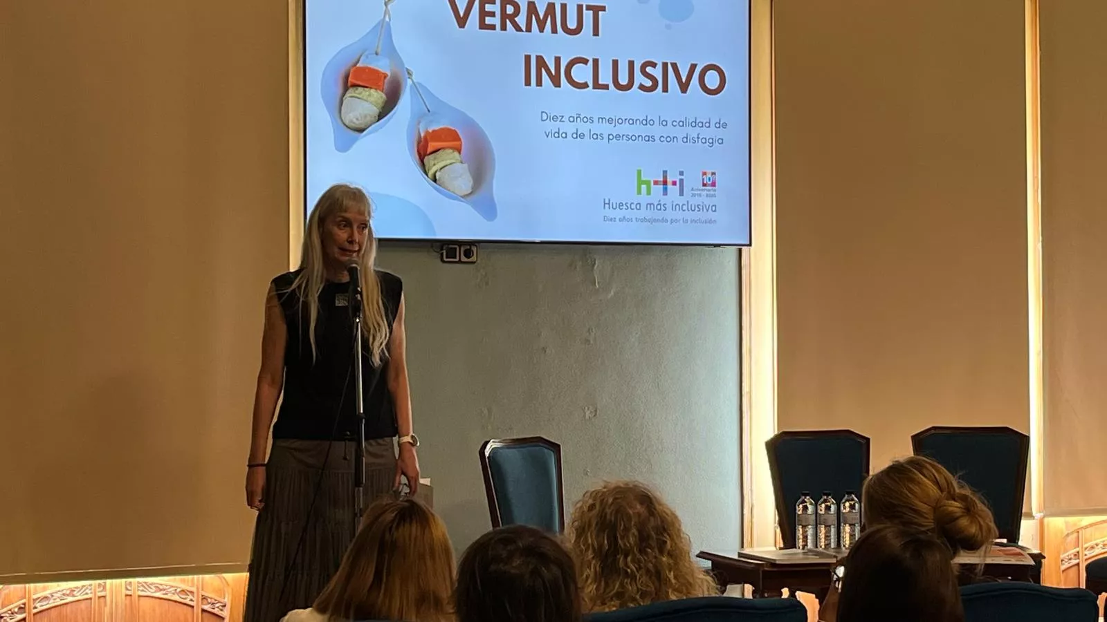 “Vermut Solidario” de Huesca más inclusiva. Foto Mercedes Manterola