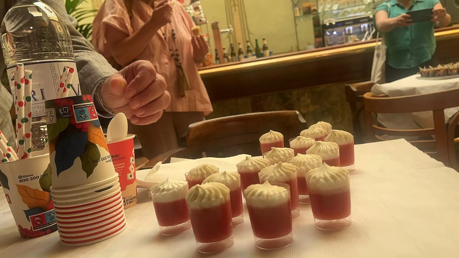 “Vermut Solidario” de Huesca más inclusiva. Foto Mercedes Manterola