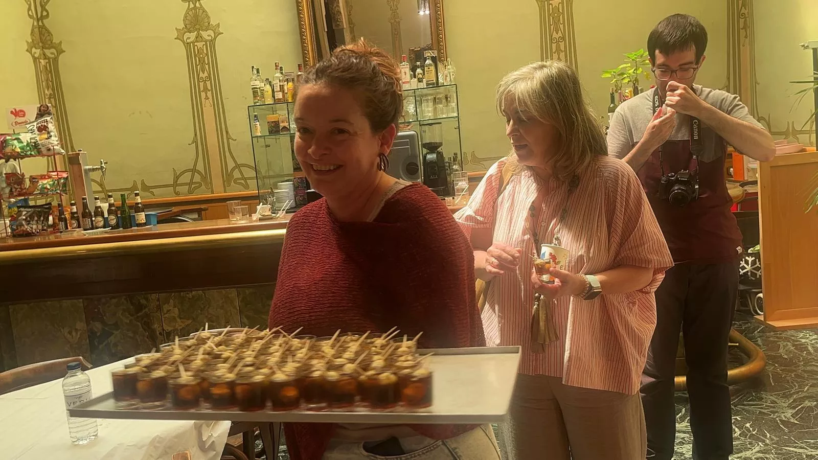 “Vermut Solidario” de Huesca más inclusiva. Foto Mercedes Manterola