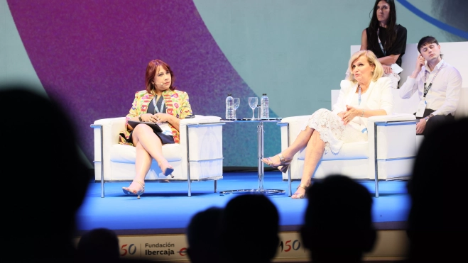 Sheema Sen Gupta de Unicef, y María Neira, de la Organización Mundial de la Salud Sheema Sen Gupta de Unicef, y María Neira, de la Organización Mundial de la Salud