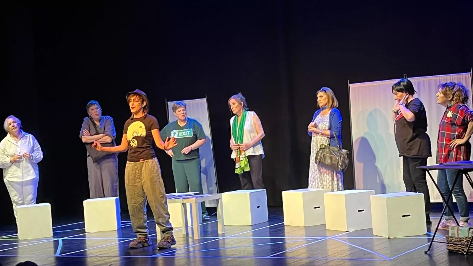 Una consulta sin psiquiatra y muchas risas con Candil Teatro en la Muestra de Teatro Joven. Foto Mercedes Manterola