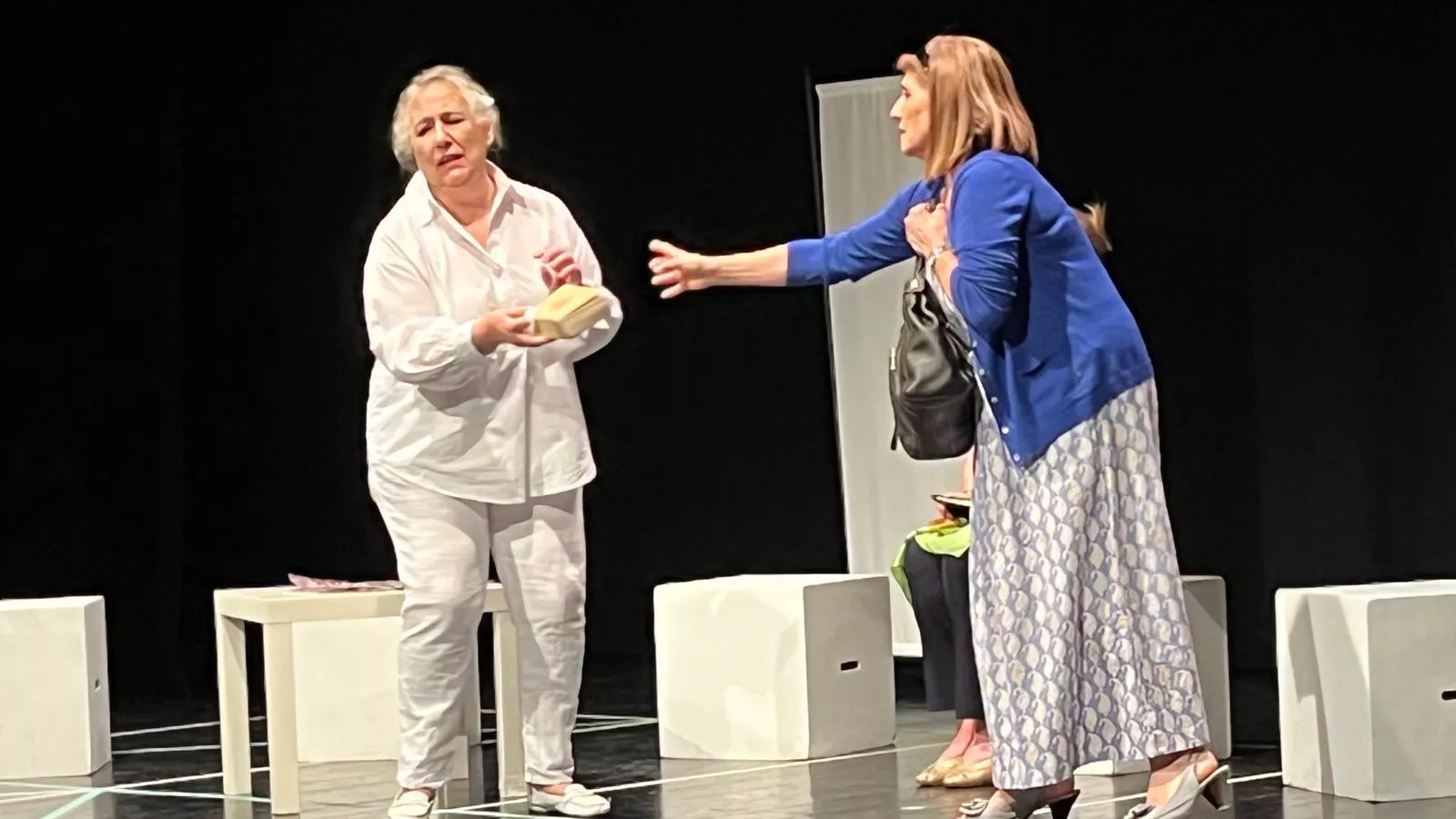 Representación de 'Toc-Toc' en la Muestra de Teatro y Danza de Huesca. Foto Mercedes Manterola