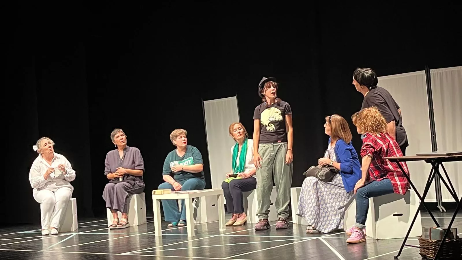 Representación de 'Toc-Toc' en la Muestra de Teatro y Danza de Huesca. Foto Mercedes Manterola