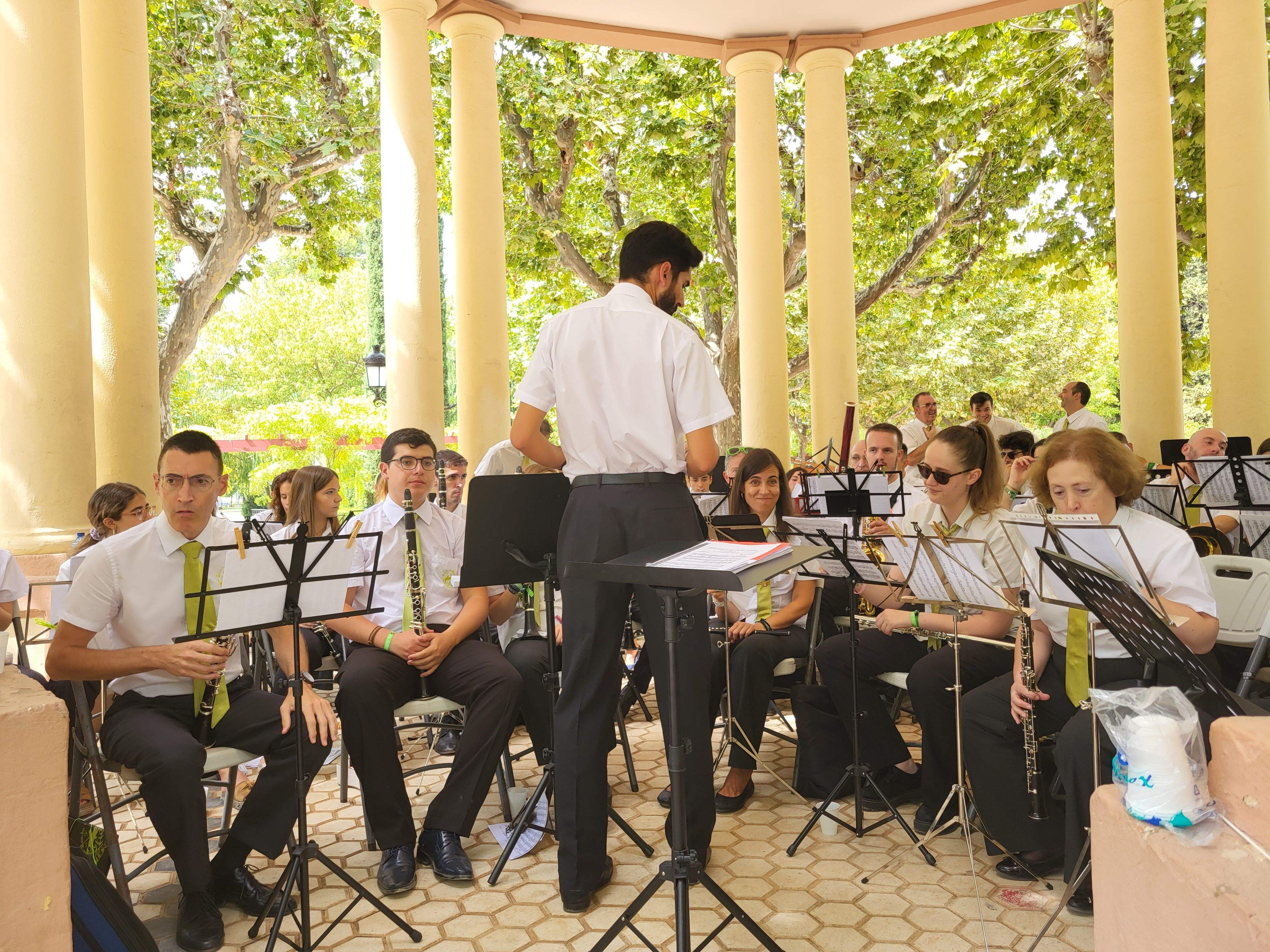 Actuación de la Banda de Música de Huesca. Foto Myriam Martínez (15)