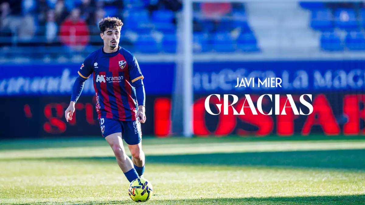 El Huesca confirma el adiós de Javi Mier.