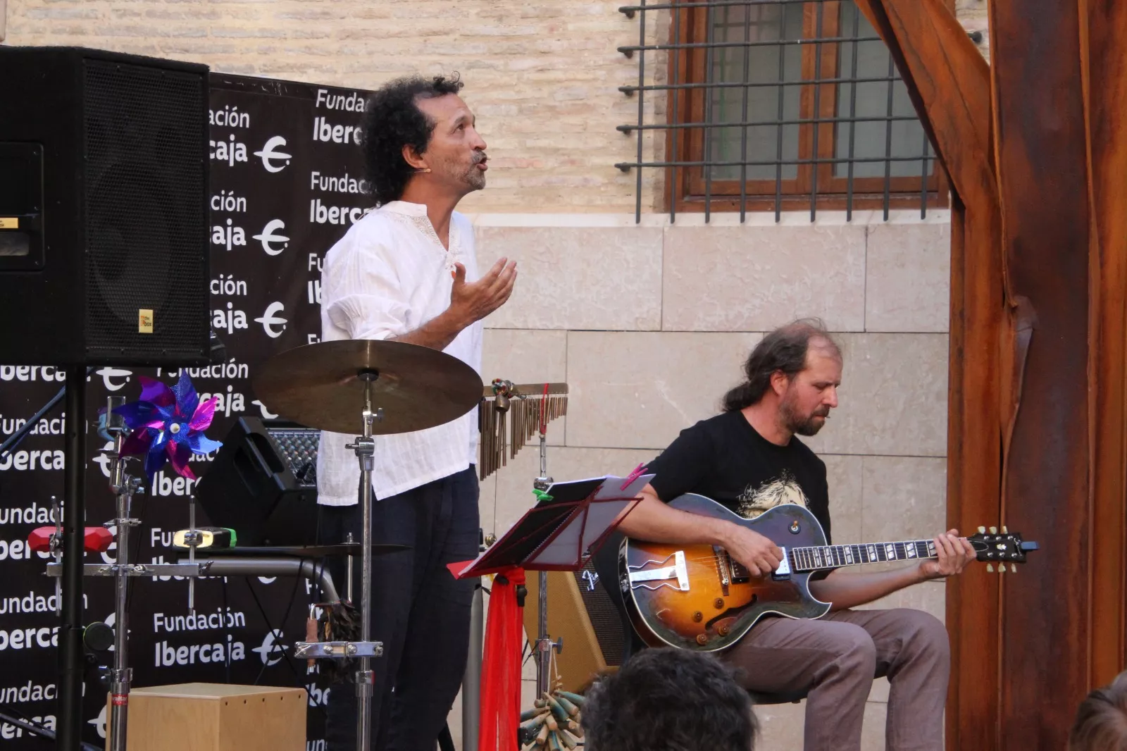 Versonoros en la Fundación Ibercaja. Foto Carlos Neofato