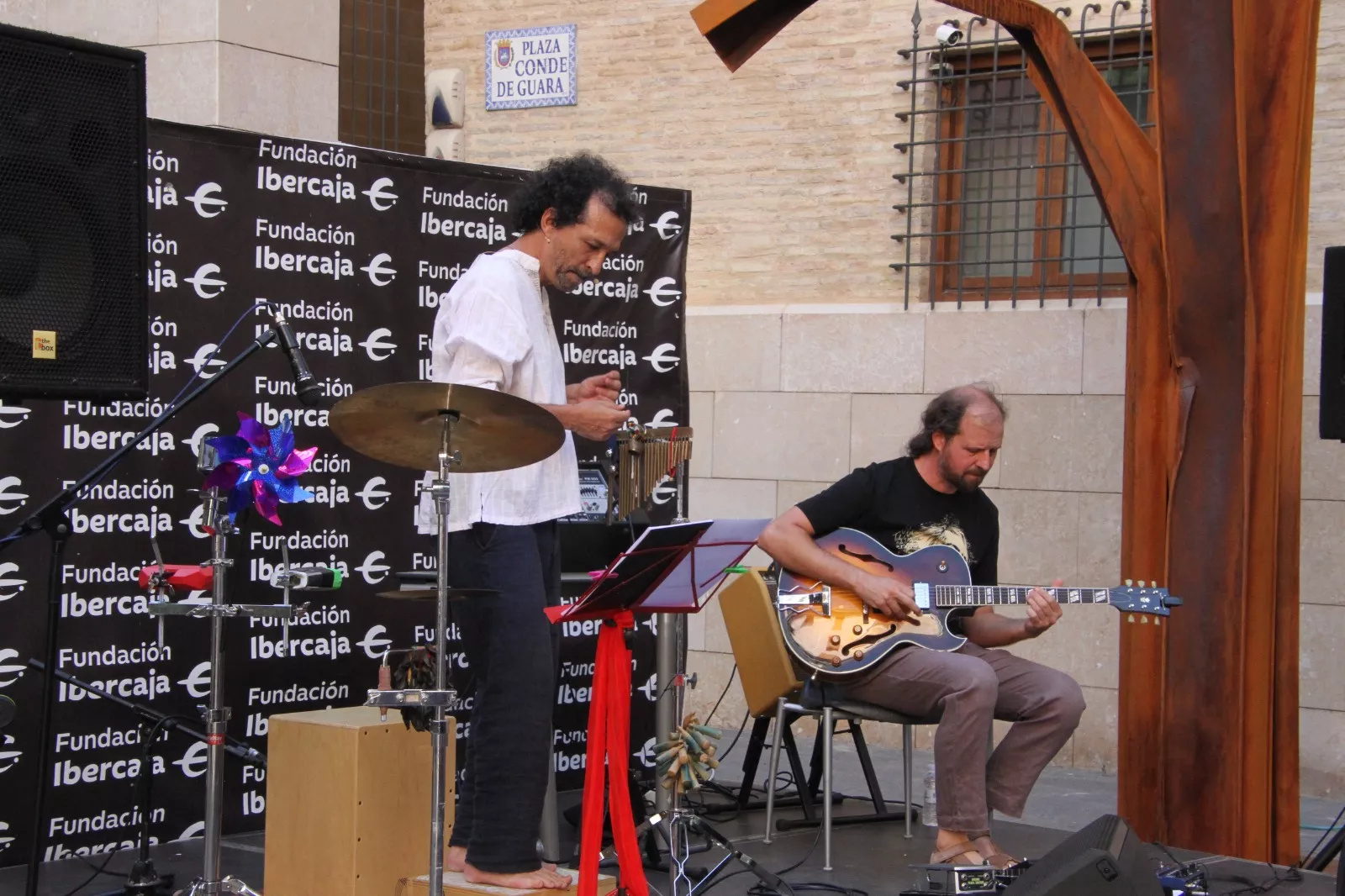 Versonoros en la Fundación Ibercaja. Foto Carlos Neofato