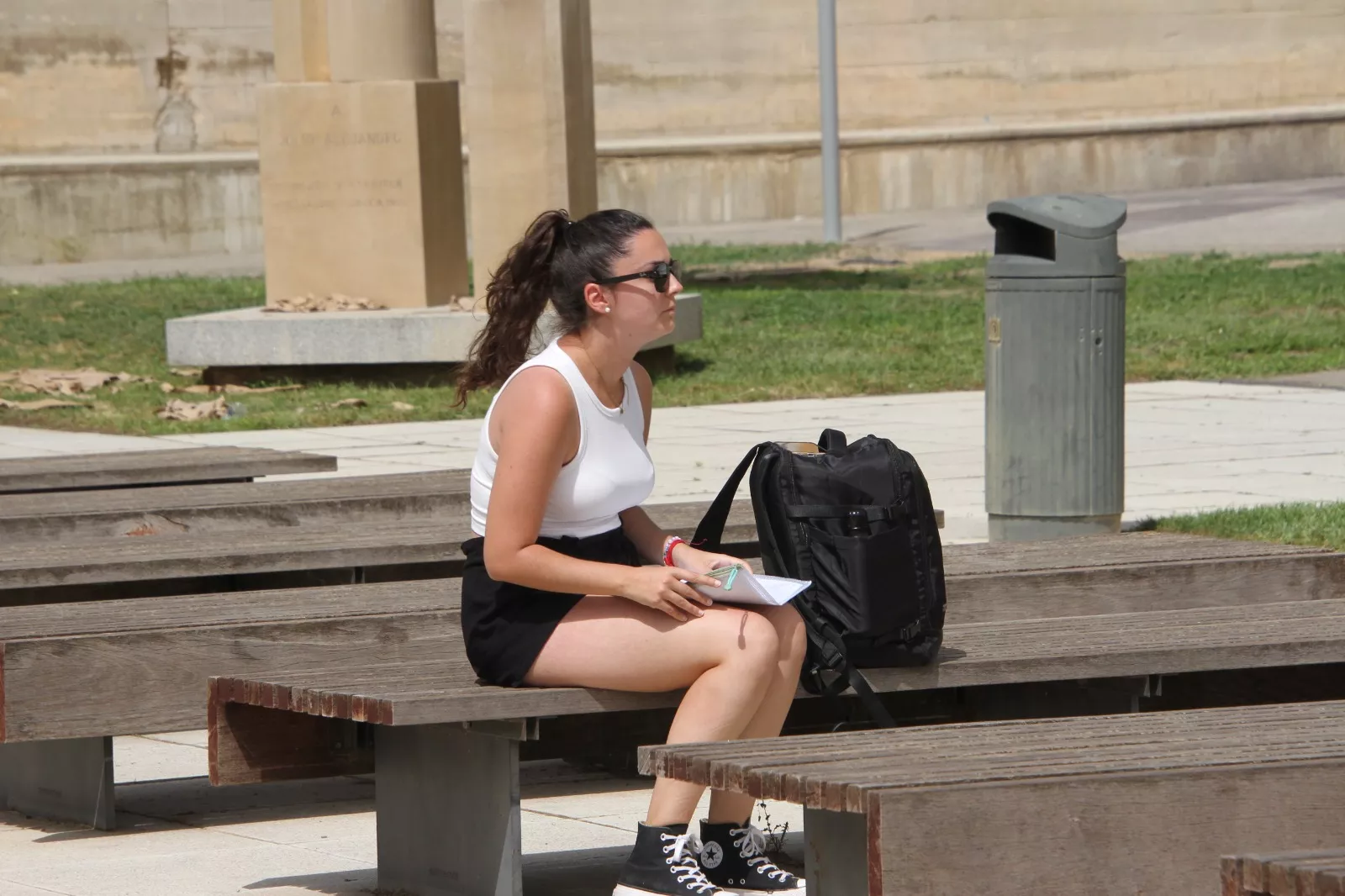 Oposiciones al cuerpo de maestros en Huesca, Foto Carlos Neofato