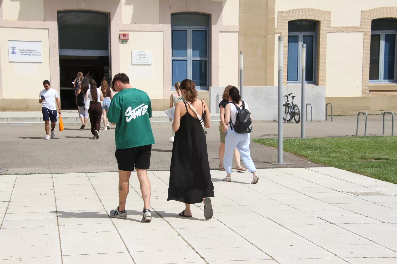 Oposiciones al cuerpo de maestros en Huesca, Foto Carlos Neofato