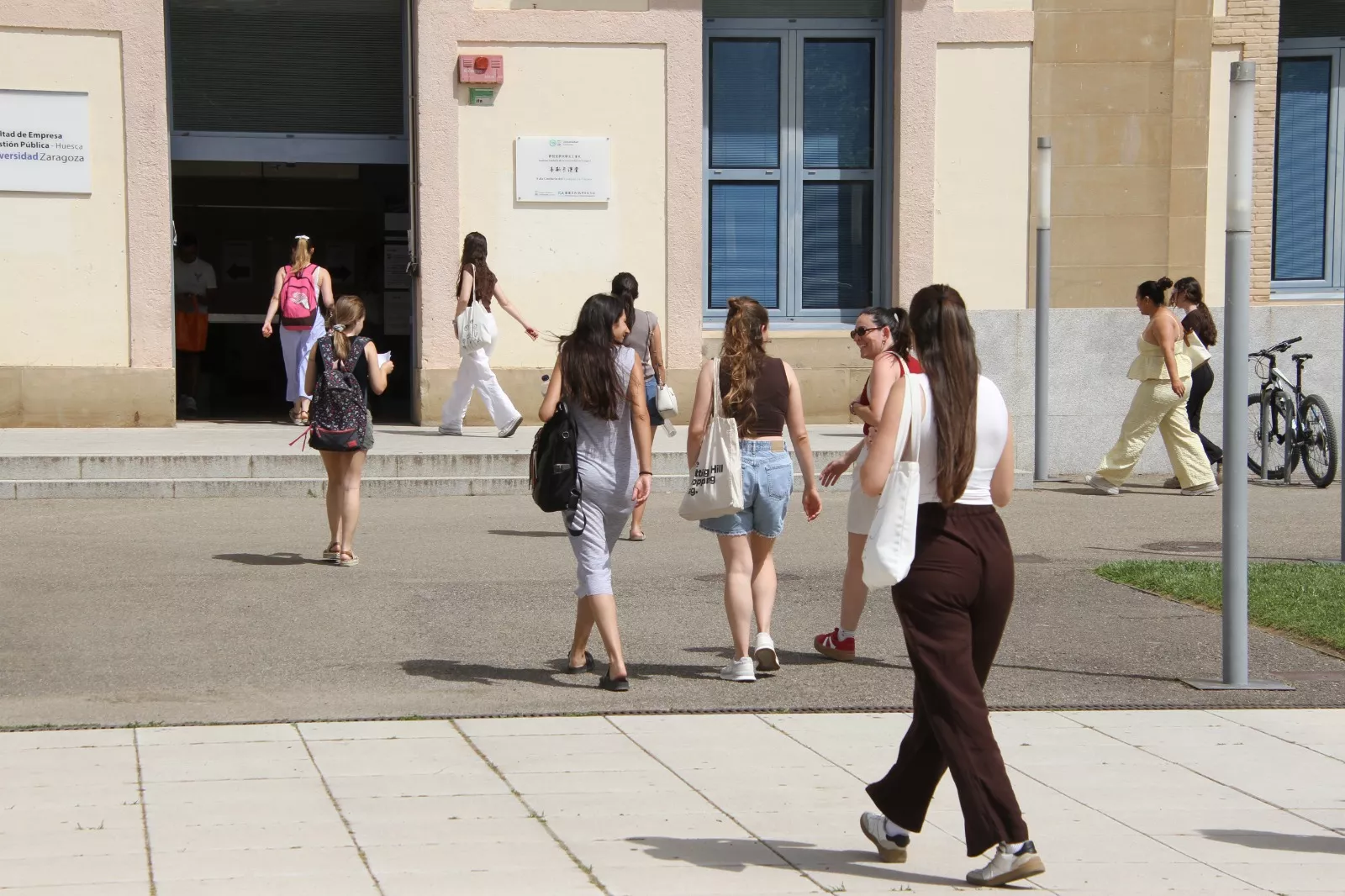 Oposiciones al cuerpo de maestros en Huesca, Foto Carlos Neofato