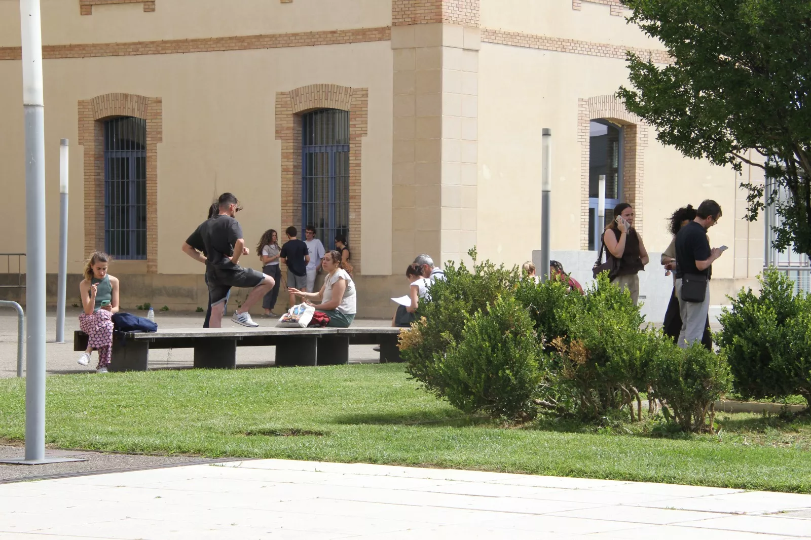 Oposiciones al cuerpo de maestros en Huesca, Foto Carlos Neofato