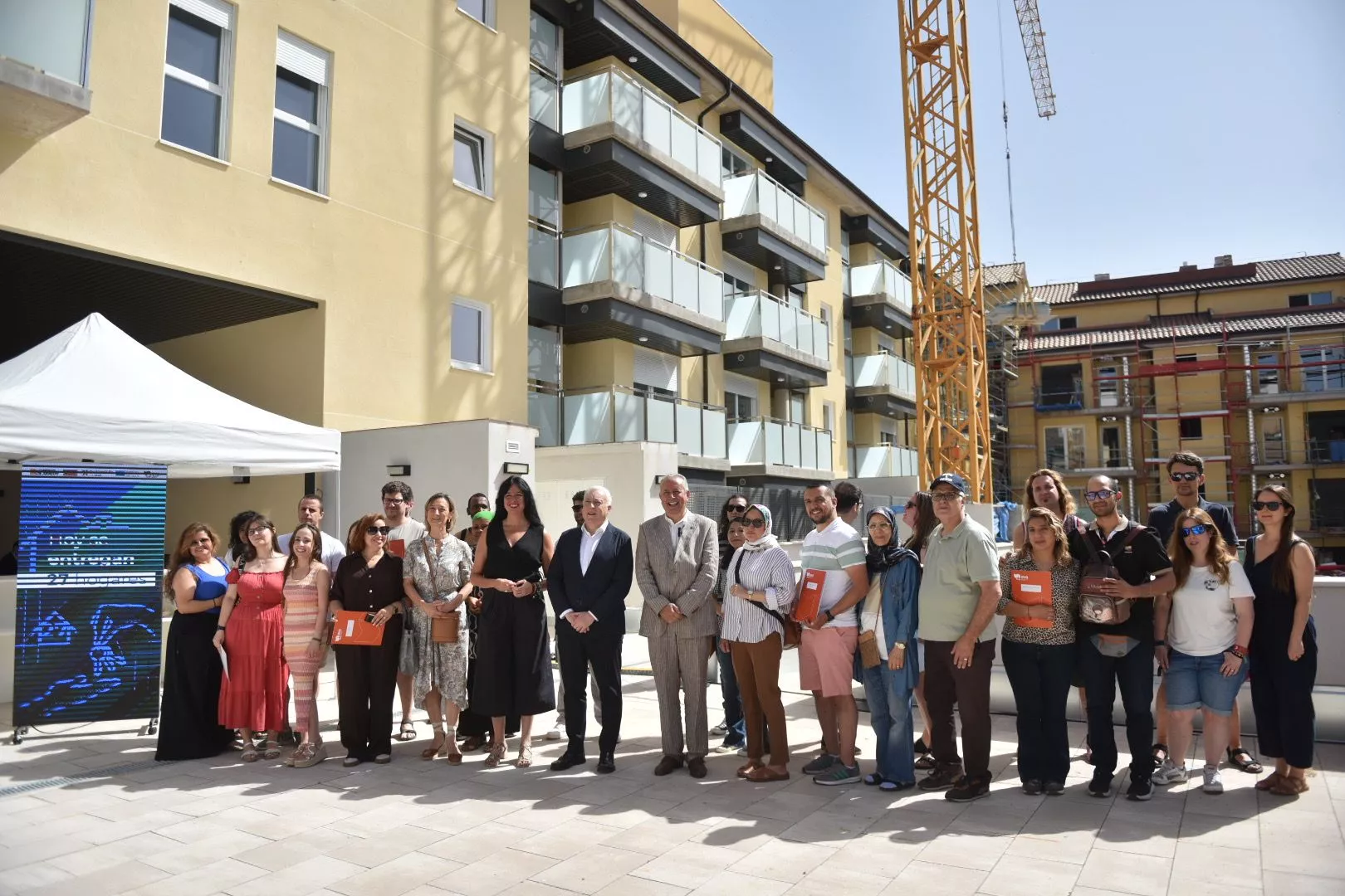 Entrega entrega de llaves de las primeras 27 viviendas de la promoción de La Merced.