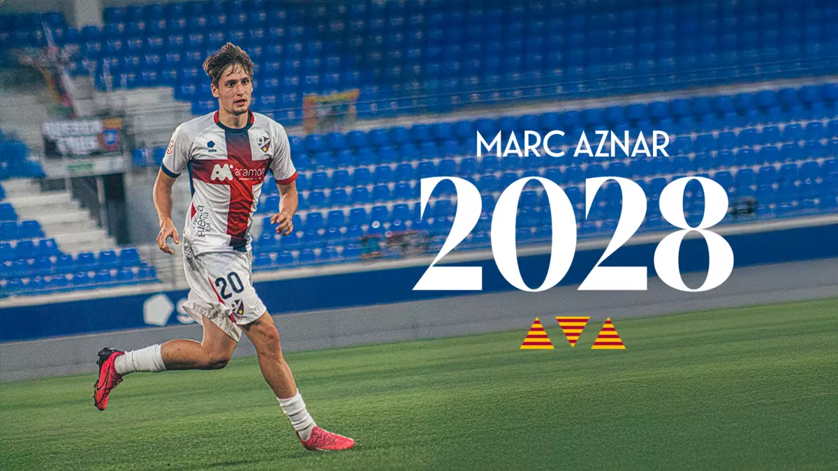Marc Aznar renueva hasta 2028