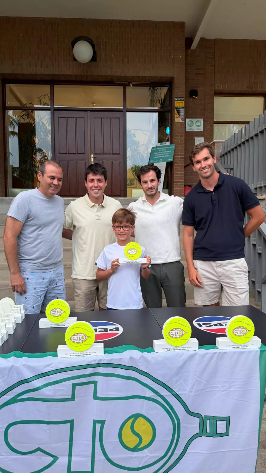 Alvaro Ruiz subcampeón benjamin