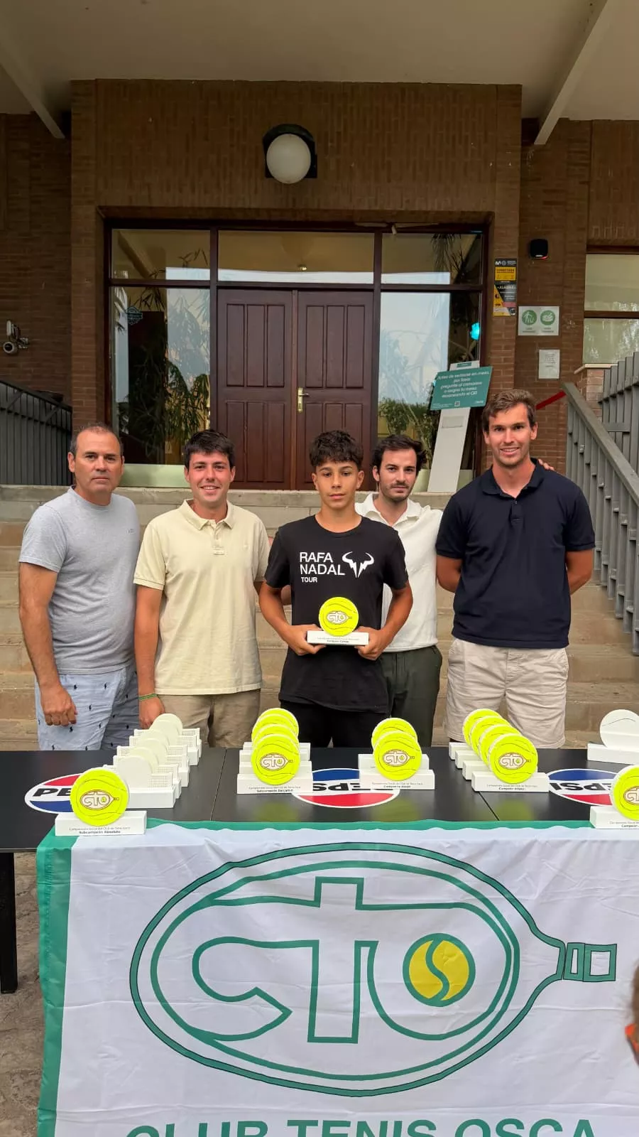 Beltrán Sanclemente campeón cadete