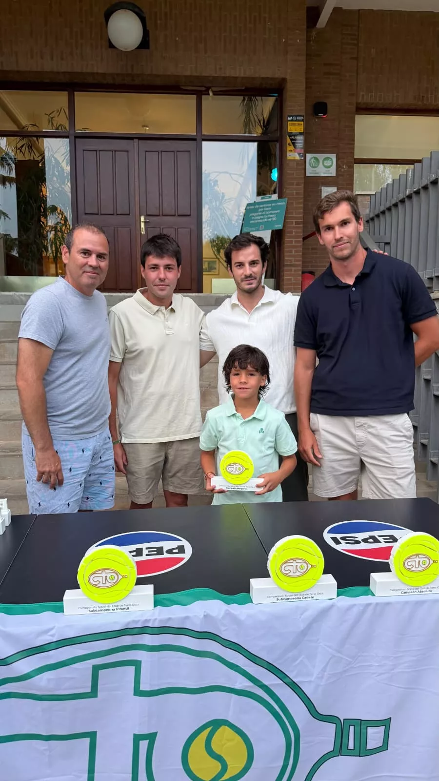 Josito Ortas campeón benjamín