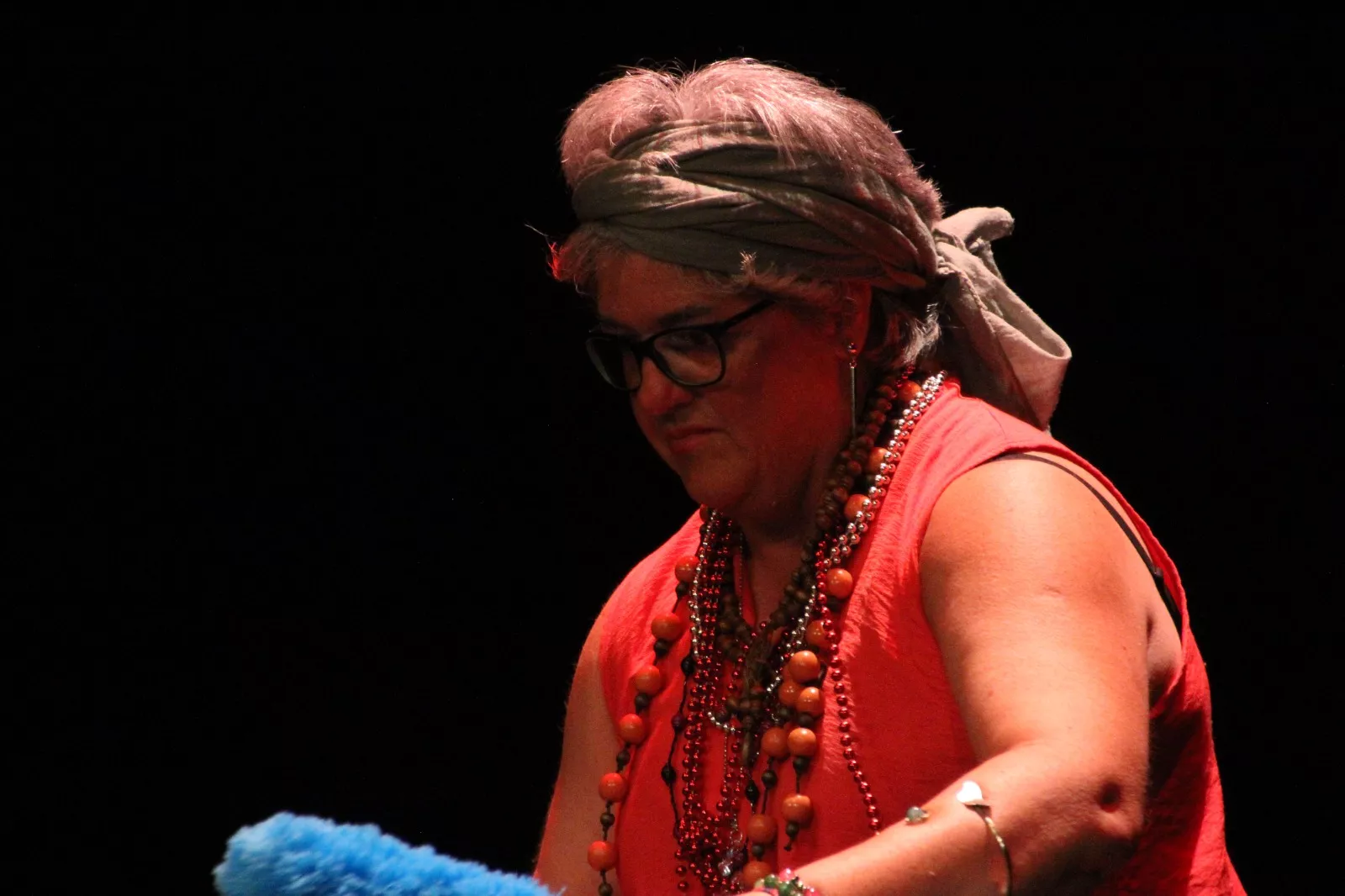 Grupo de Valentia Divertimentos II en la XXXIV Muestra de Teatro y Danza Joven. Foto Carlos Neofato