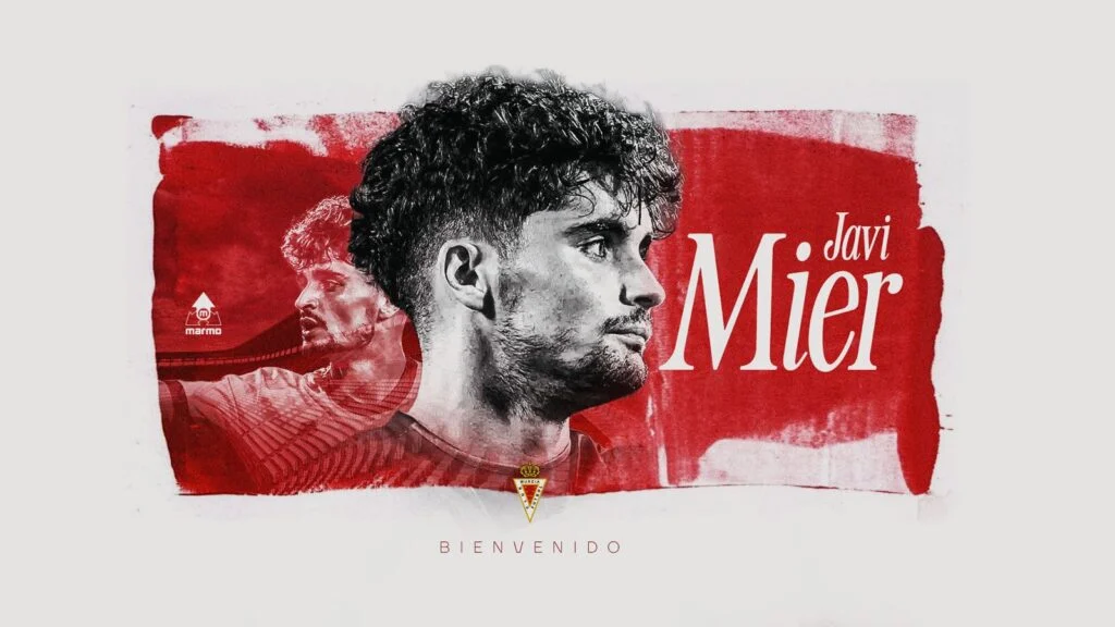 Javi Mier, confirmado por el Murcia.