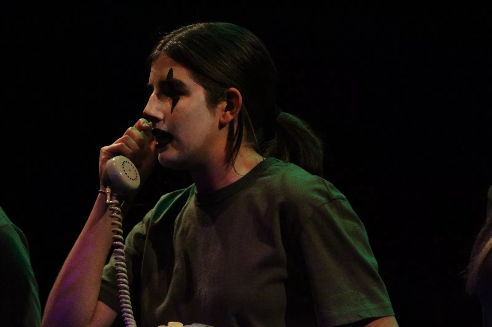 Representación de ‘Pim, pam, clown’ por Ventana Teatro en la Muestra de Huesca. Foto Carlos Neofato