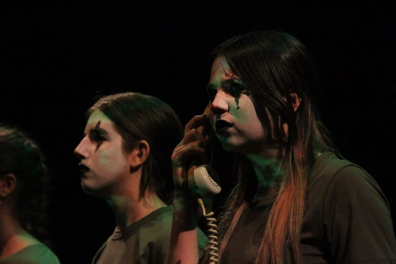 Representación de ‘Pim, pam, clown’ por Ventana Teatro en la Muestra de Huesca. Foto Carlos Neofato