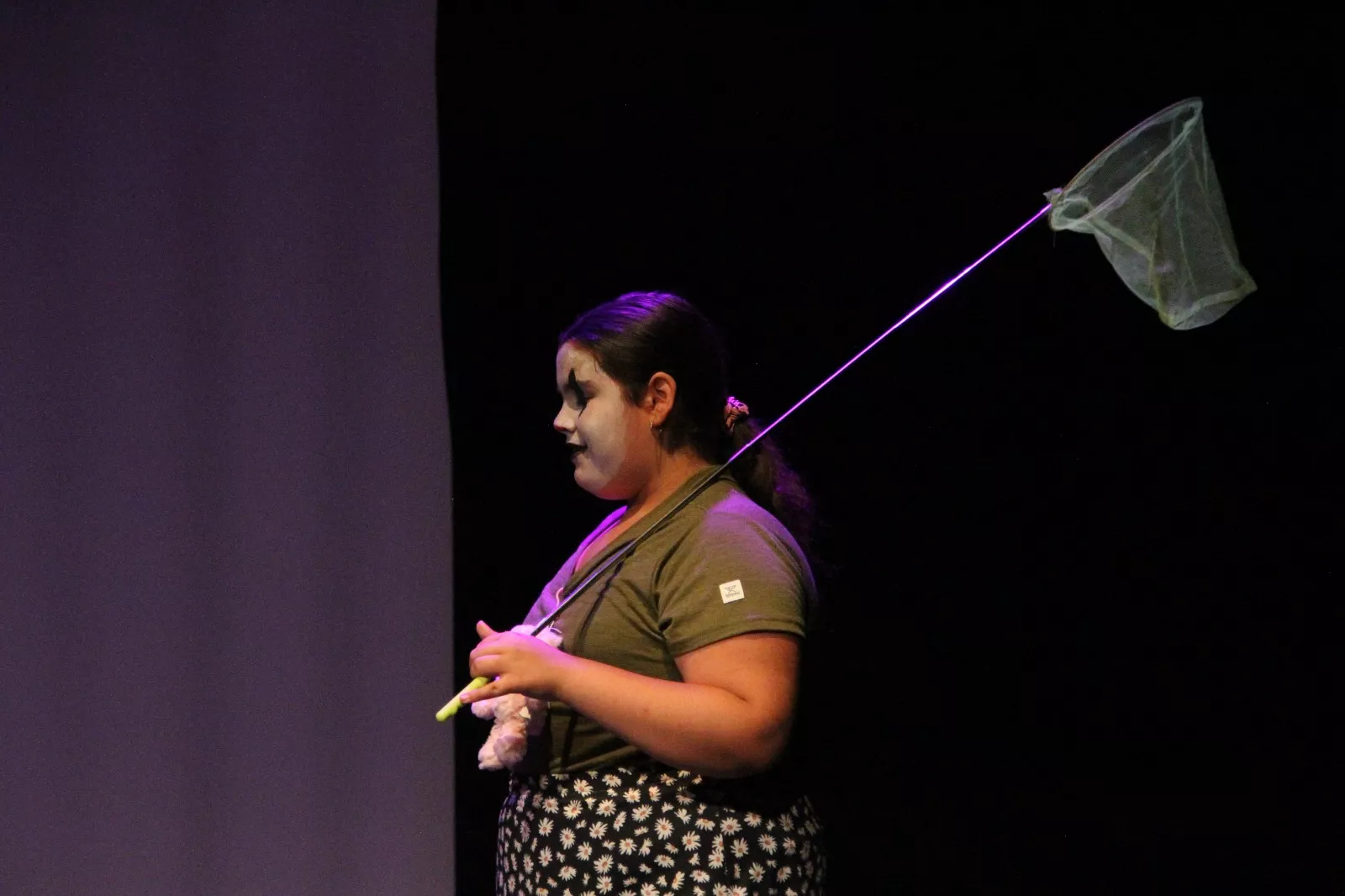 Representación de ‘Pim, pam, clown’ por Ventana Teatro en la Muestra de Huesca. Foto Carlos Neofato