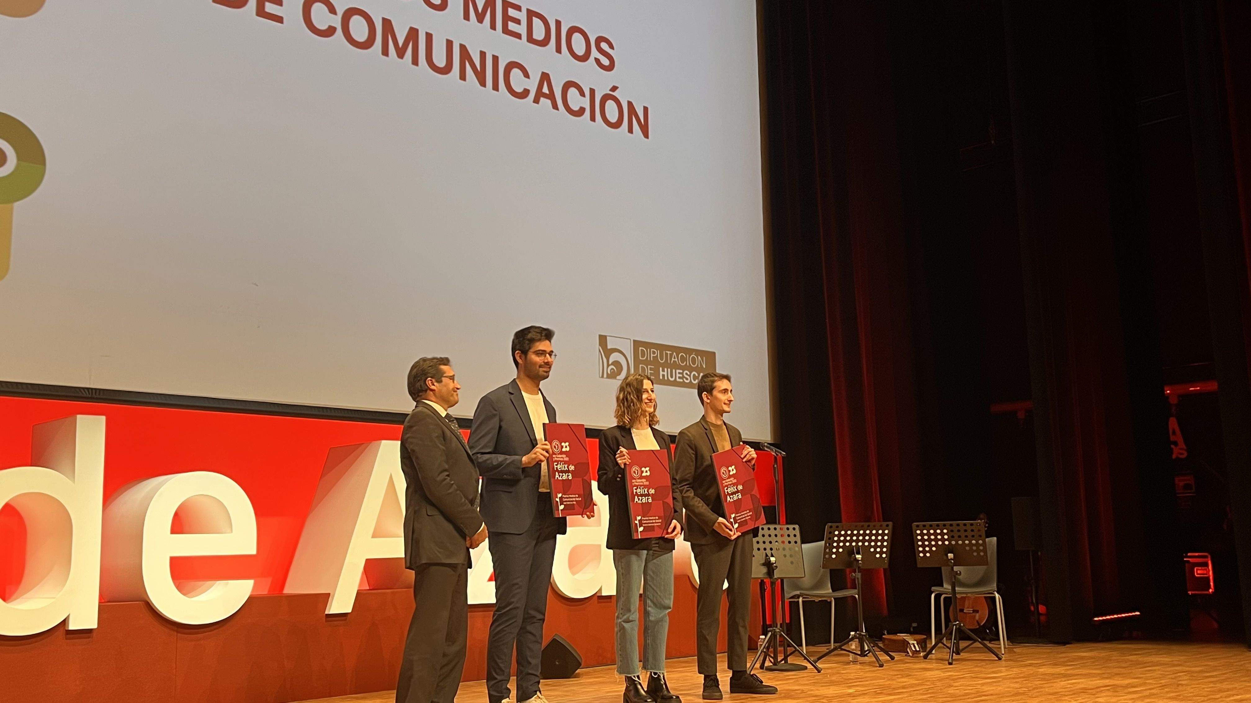 Entrega de los Premios Félix de Azara 2023. Foto: Mercedes Manterola