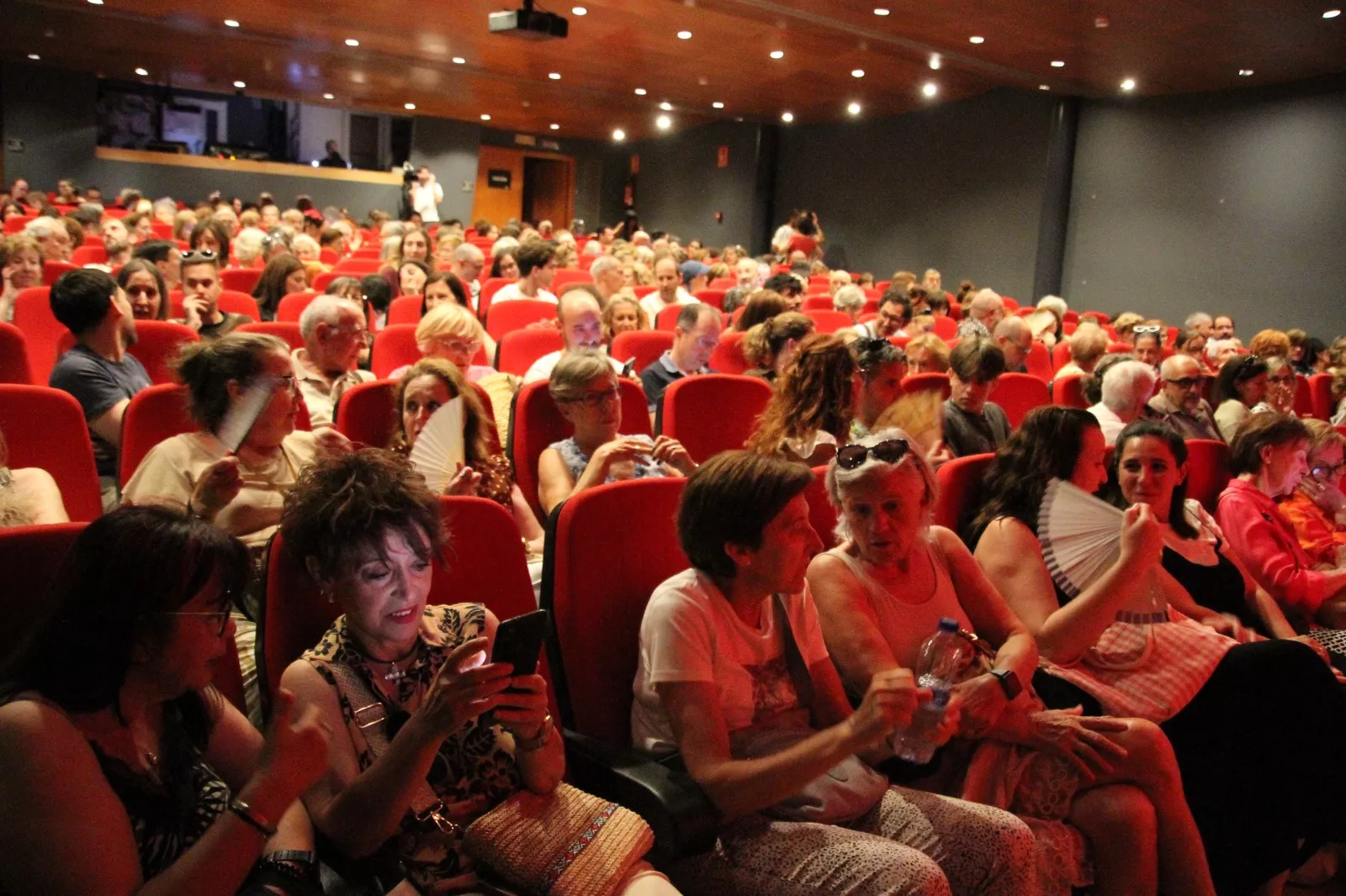 Rrepresentación de Los figurantes a cargo del grupo Las Lolas. Foto Carlos Neofato