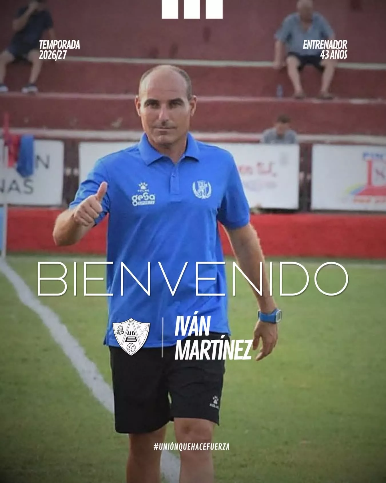 Iván Martínez, entrenador del Barbastro en la temporada 26-27