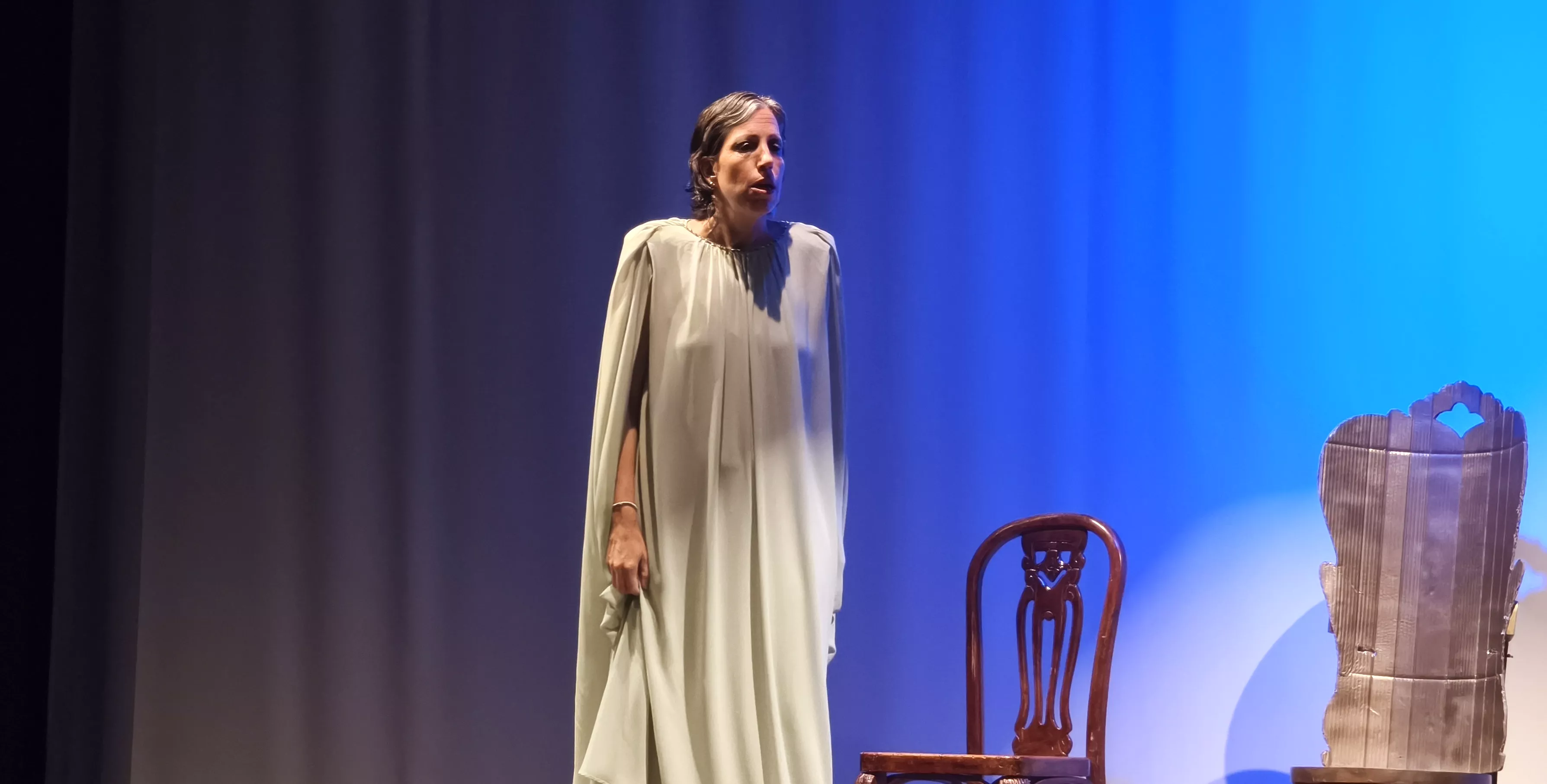 El grupo Deleites Teatro en la XXXIV Muestra de Teatro y Danza Joven. Foto María José Sampietro