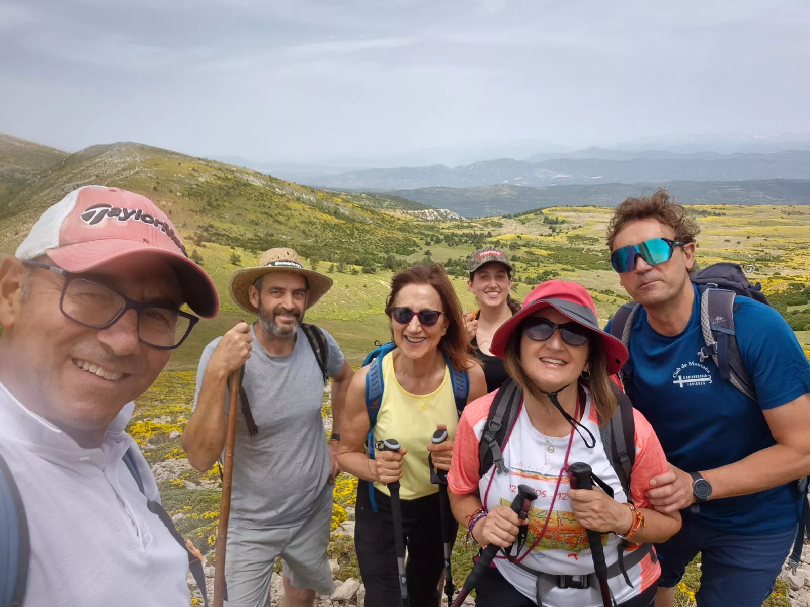 Séptimo de los 12 Retos 12 Cimas al pico de Cubilars en Guara. Foto Juanlu Herrero