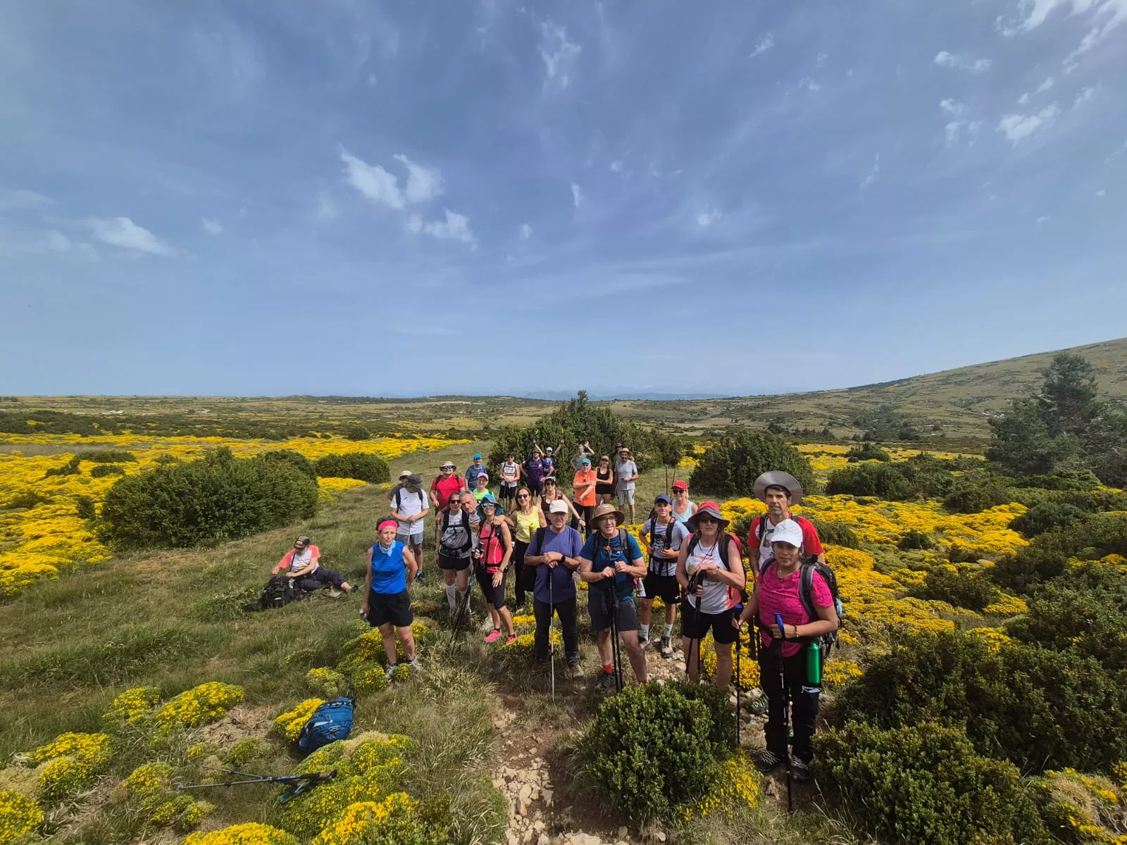 Séptimo de los 12 Retos 12 Cimas al pico de Cubilars en Guara. Foto Juanlu Herrero
