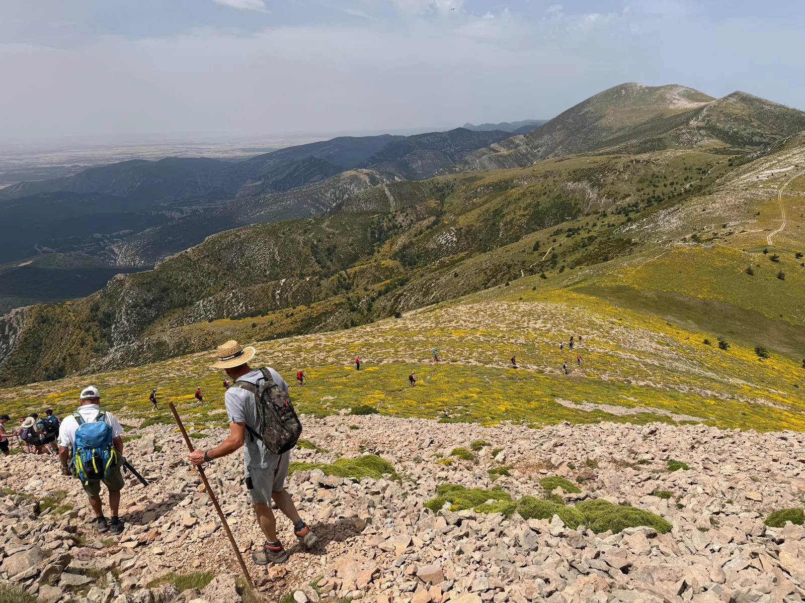 Séptimo de los 12 Retos 12 Cimas al pico de Cublars en Guara. Foto Niko Alonso