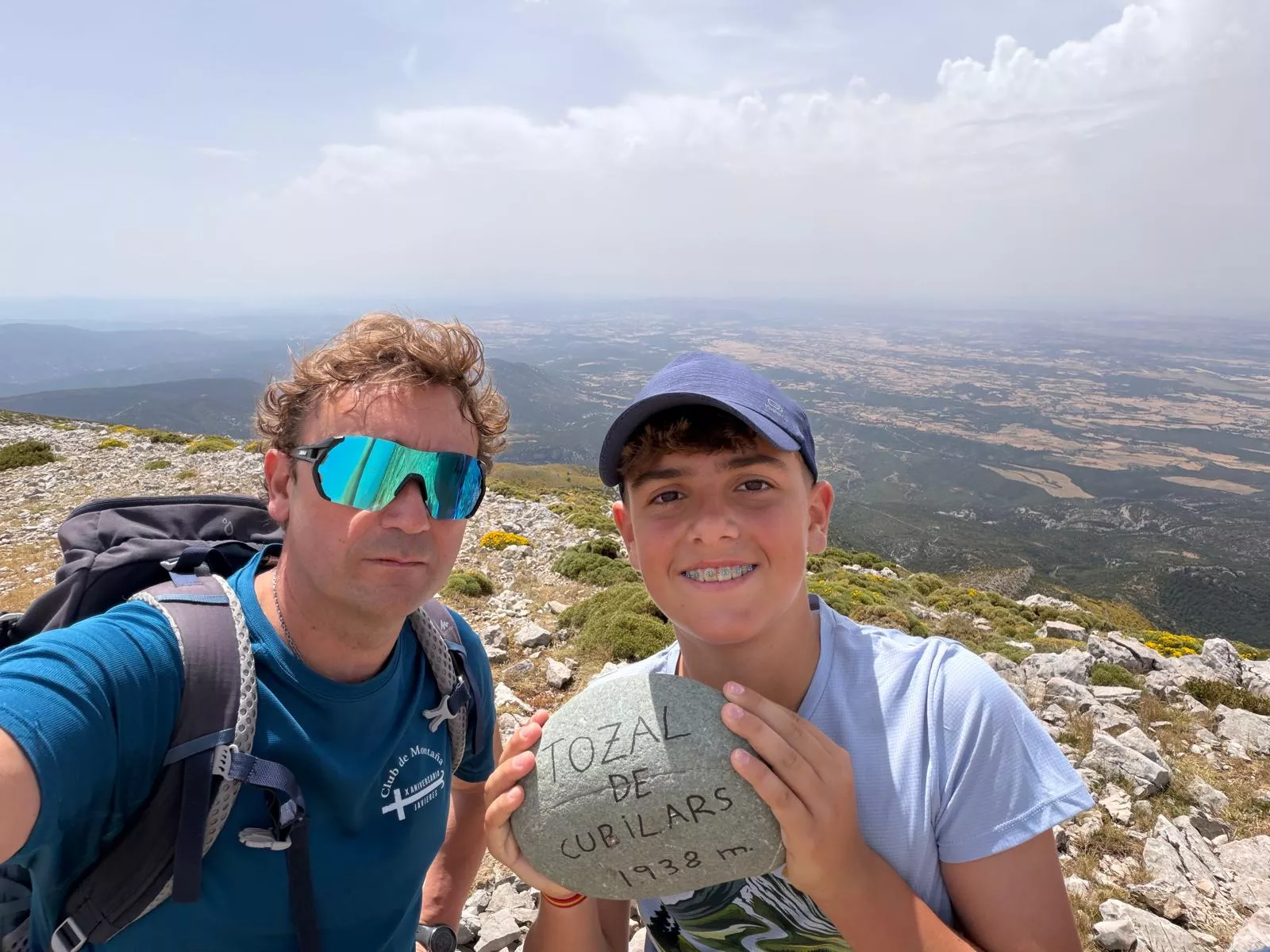 Séptimo de los 12 Retos 12 Cimas al pico de Cublars en Guara. Foto Niko Alonso
