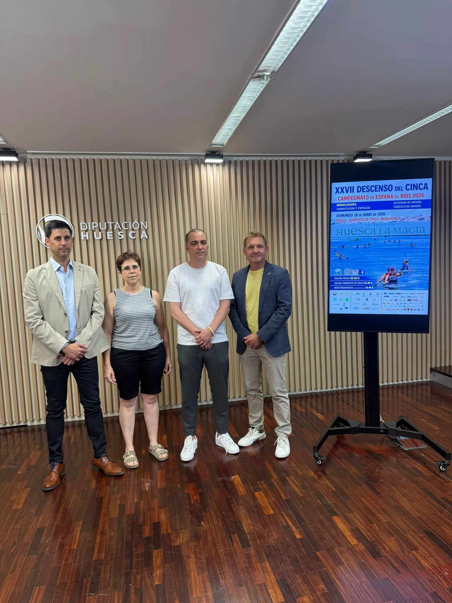 Imagen de la presentación del Descenso en la DPH.